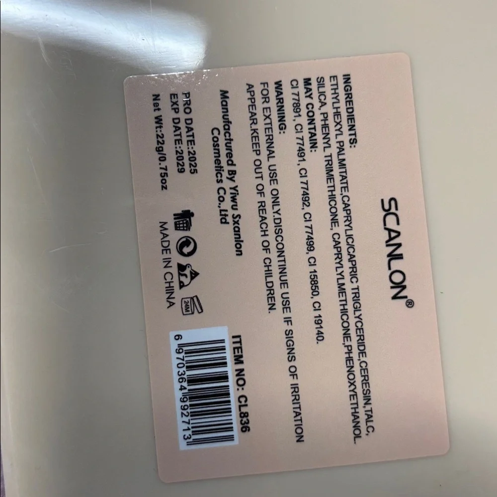 Scanlon Concealer Palette - 15 Colors pallet nwt